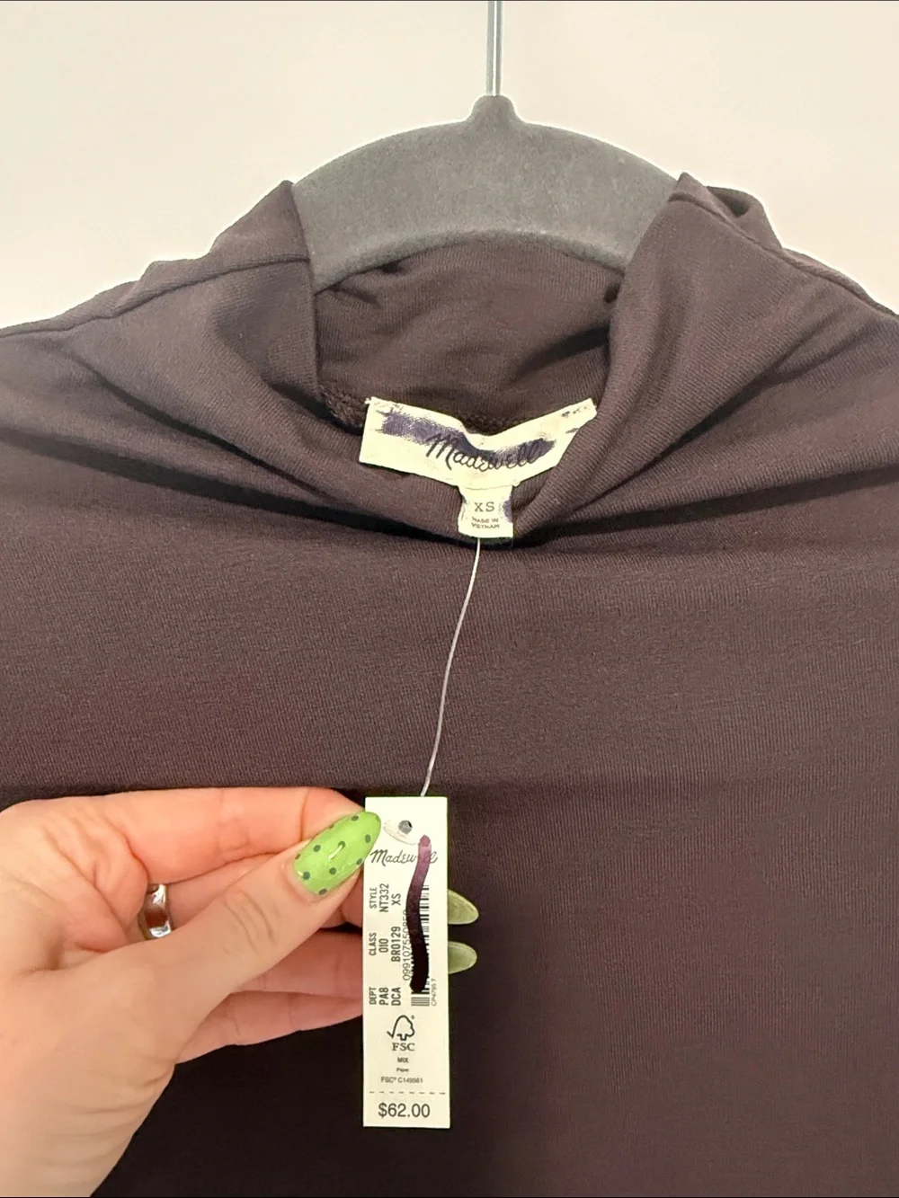 Madewell nwt size